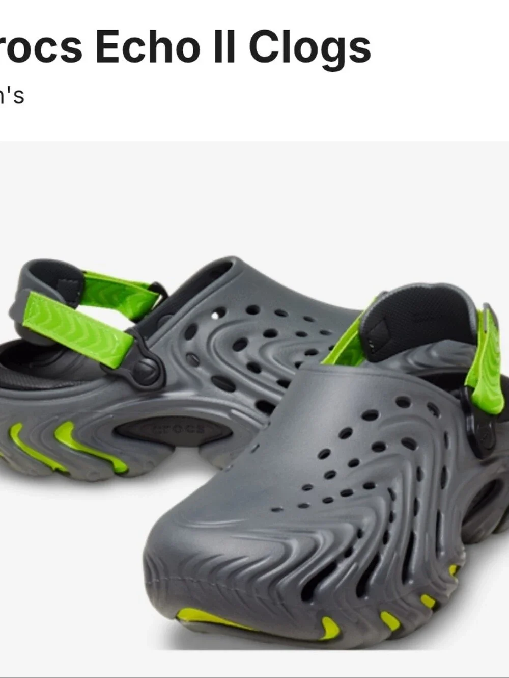 Crocs Echo II Clogs Men's